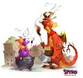 Spyro Alvar Reignited Credits Art.jpg
